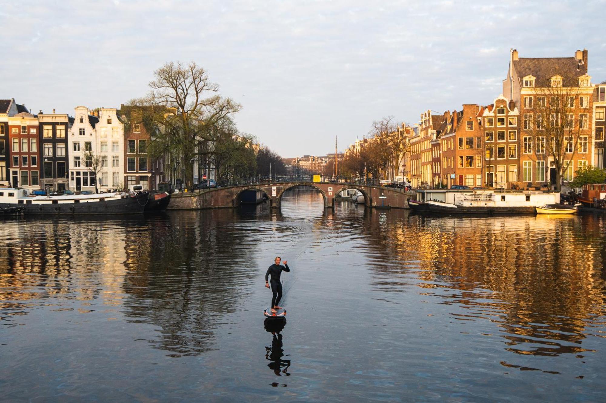 Motor Yacht Amstelle Otel Amsterdam Dış mekan fotoğraf